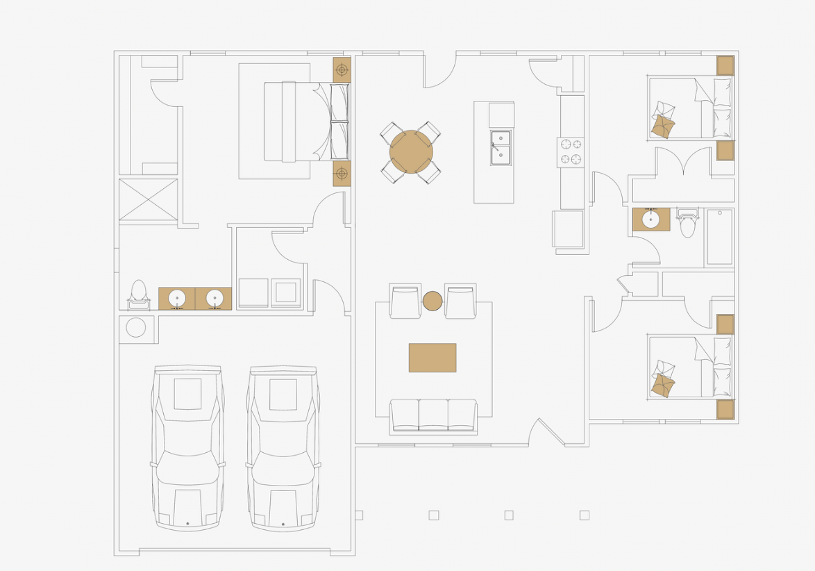 NEST 3D Floor Plan Model