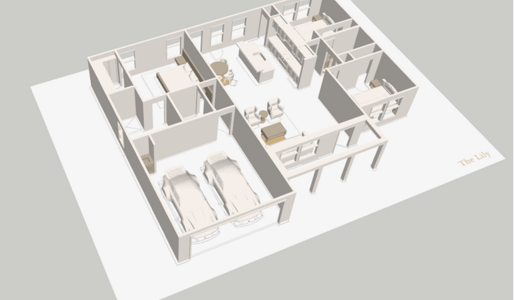 NEST 3D Floor Plan Model